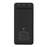 2E Портативний зарядний пристрій Power Bank 20000mAh, DC 5V, PD, QC3.0-2USB, MicroUSB, Type-C, black