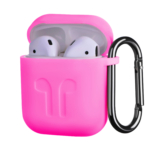 Чехол 2Е для Apple AirPods, Pure Color Silicone Imprint (1.5mm), Fuchsia