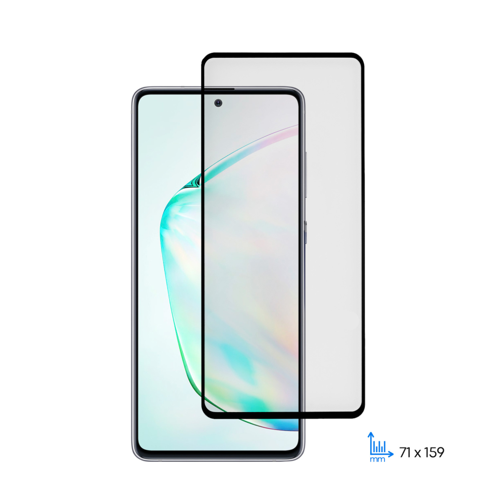 2E 2 in1 Protective glass for Samsung Galaxy Note 10 lite, 2.5D FCFG, black border