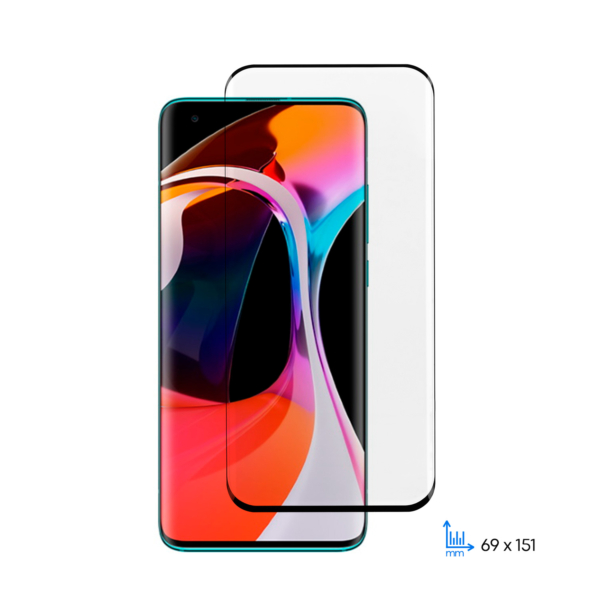 Защитное стекло 2E для Xiaomi Mi 10/Mi 10 Pro, 3D EG, black border