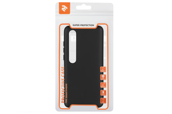 Чехол 2Е Basic для Xiaomi Mi 10, Soft feeling, Black