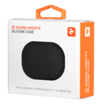 Чохол 2Е для Xiaomi AirDots, Pure Color Silicone (1.5mm), Black