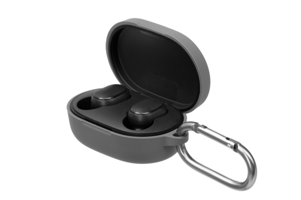 Чехол 2Е для Xiaomi AirDots, Pure Color Silicone (1.5mm), Carbon Gray