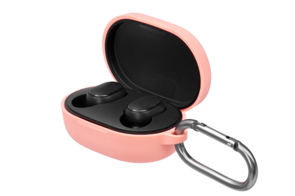 Чехол 2Е для Xiaomi AirDots, Pure Color Silicone (1.5mm), Light pink