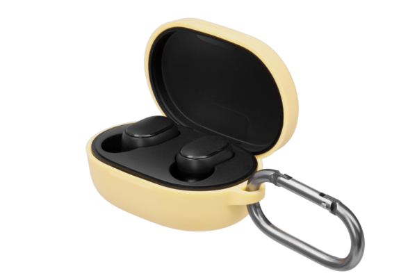 Чехол 2Е для Xiaomi AirDots, Pure Color Silicone (1.5mm), Yellow