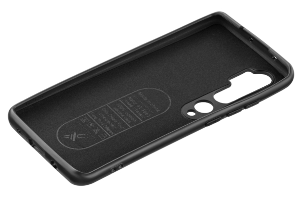 Чехол 2Е Basic для Xiaomi Mi Note 10, Soft feeling, Black