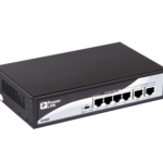 2E Комутатор PowerLink SP402F 6xFE (4x FE PoE, 2xFE Uplink, 65W), некерований