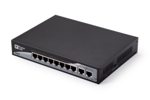 Коммутатор 2E PowerLink SP802F 10xFE (8xFE PoE, 2xFE Uplink, 150W), неуправляемый