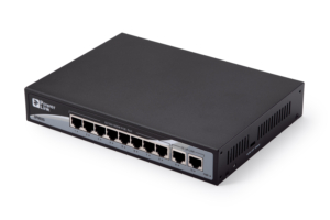 Коммутатор 2E PowerLink SP802G 10xGE (8xGE PoE, 2xGE Uplink, 150W), неуправляемый