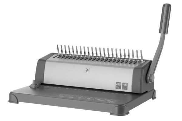 2E Plastic combs for the binder 6 mm, clear, 100 pcs