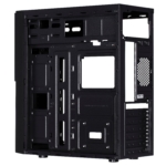 2E Корпус ALFA (E190) MidT,2xUSB3.0,сталь(бічна панель), без БЖ,чорний