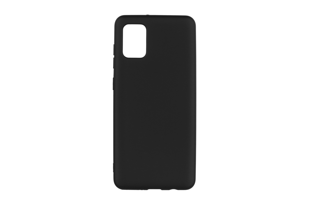 2Е Basic Case for Samsung Galaxy A31, Soft feeling, Black