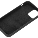 2E Case for Apple iPhone 12 (5.4″), Liquid Silicone, Black