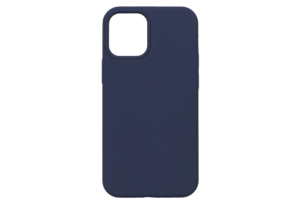 2E Case for Apple iPhone 12 (5.4″), Liquid Silicone, Midnight Blue
