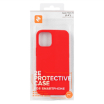 2E Case for Apple iPhone 12 (5.4″), Liquid Silicone, Red
