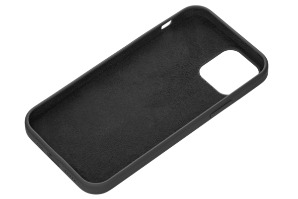 Чехол 2Е для Apple iPhone 12 (6.1″), Liquid Silicone, Black