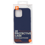 2E Case for Apple iPhone 12 (6.1″), Liquid Silicone, Midnight Blue