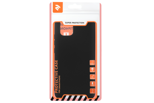 Чехол 2Е Basic для Xiaomi Mi 10 Lite, Soft feeling, Black