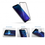 2 in 1 Protective Glass 2E Basic for TECNO POP 3 (BB2), 2.5D FCFG, black border