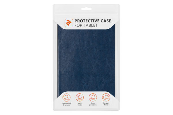 2Е Basic Case for Samsung Galaxy Tab A7 (SM-T500/T505) 10.4″ (2020), Retro, Navy