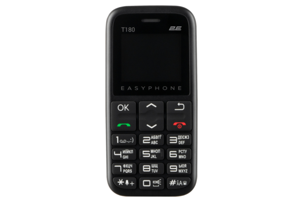 Мобильный телефон 2E T180 2020 Dual SIM Black