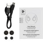 Earbuds 2E RainDrops Light True Wireless, Black