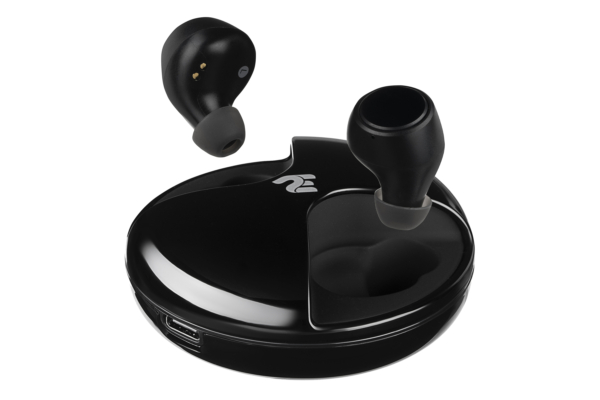 Earbuds 2E RainDrops Light True Wireless, Black