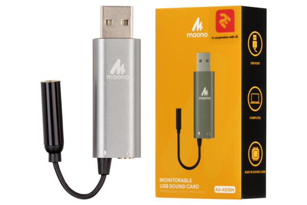 External Sound Card Maono by 2Е MSC010