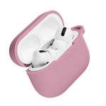 Чехол 2Е для наушников Apple AirPods Pro, Pure Color Silicone (2.5mm), Pink