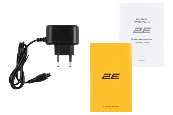 Mobile Phone 2E E240 2020 Dual SIM Black