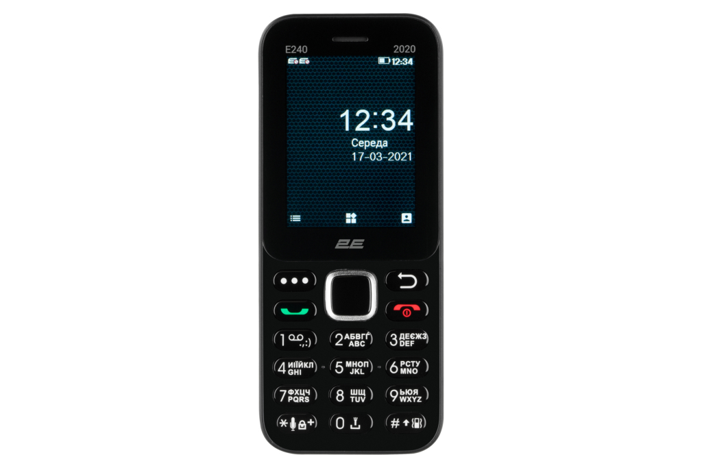 Мобильный телефон 2E E240 2020 Dual SIM Black