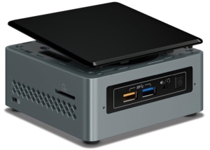 Комп’ютер персональний 2E Rational Intel Celeron J3455, SoC, 4Gb, 120F, int, BOXNUC6CAYH, Win10Pro