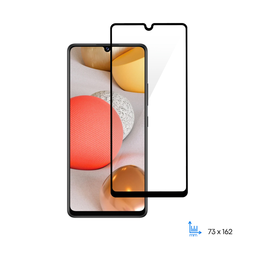 Захисне скло 2E для Samsung Galaxy A42 (A426), 2.5D FCFG, black border