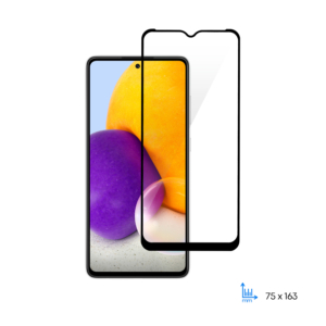 Захисне скло 2E для Samsung Galaxy A72 (A726), 2.5D FCFG, black border