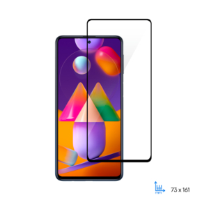 Protective Glass 2E for Samsung M31S (M317F), 2.5D FCFG, black border