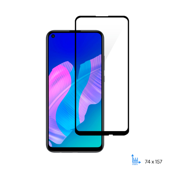 Защитное стекло 2E для Huawei P40 Lite E, 2.5D FCFG, black border