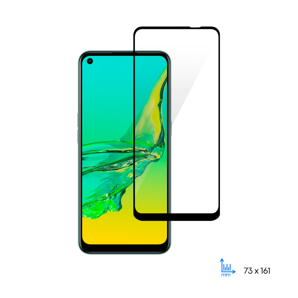 Protective Glass 2E for Oppo A53, 2.5D FCFG, black border