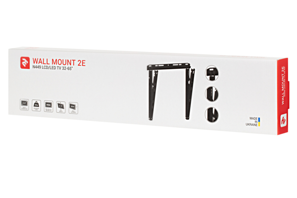 Поворотне кріплення для ТВ 32-65″ 2E T449