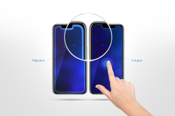 Защитное стекло 2E для Samsung Galaxy A22 (A225), 2.5D FCFG, black border