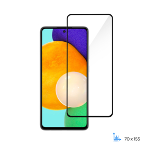 Комплект 2 в 1 захисне скло 2E для Samsung Galaxy A52, 2.5D FCFG, black border