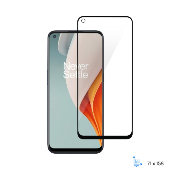 Защитное стекло 2E для OnePlus Nord N100 (BE2013), 2.5D FCFG, black border
