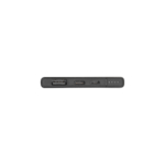 2E Портативний зарядний пристрій 5000mAh, Metal surface, DC 5V, 2.1A, black