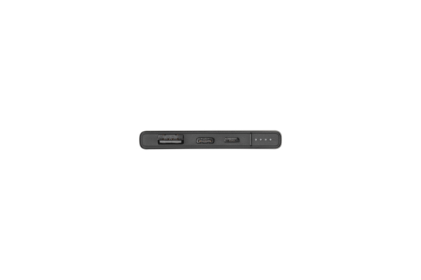 2E Портативний зарядний пристрій 5000mAh, Metal surface, DC 5V, 2.1A, black