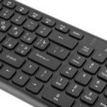 2E Клавіатура мембранна KS230 96key, WL, EN/UK/RU, чорний