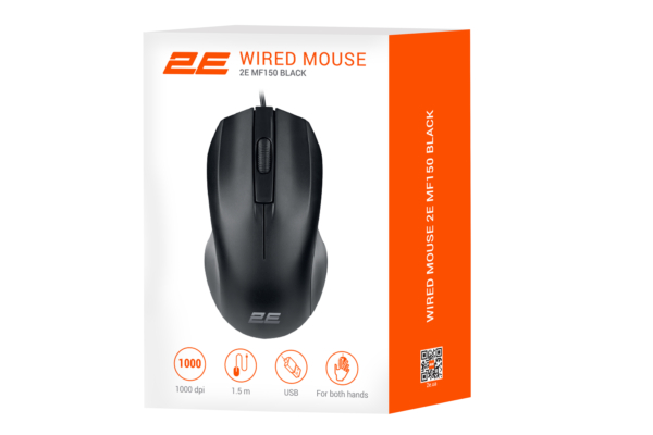 Mouse 2E MF150 USB Black