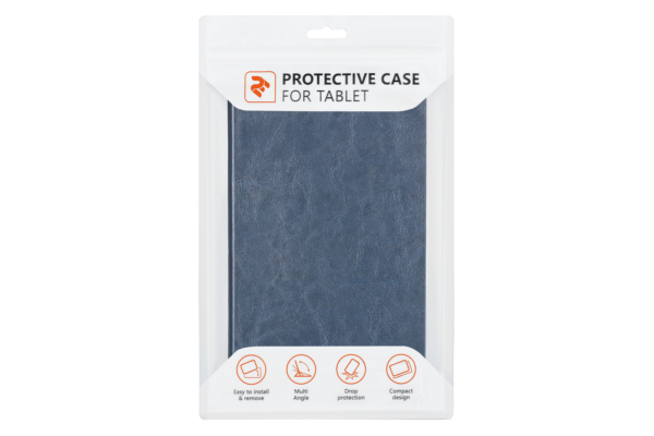 2E Basic case for Samsung Galaxy Tab S7 FE (SM-T735), 12.4″ (2021), Retro, Navy