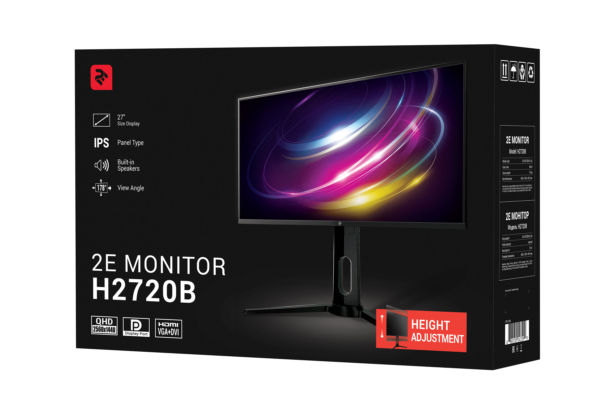Monitor 2E H2720B Black