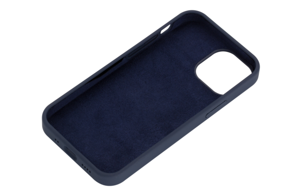 2E Basic case for Apple iPhone 13 Mini, Liquid Silicone, Midnight Blue