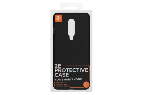 2E Чохол Basic для OnePlus 8 (IN2013), Solid Silicon, Black
