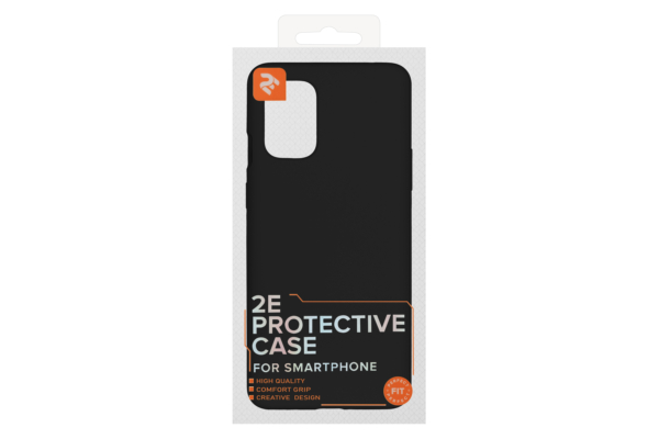 Чехол 2E Basic для OnePlus 8T (KB2003), Solid Silicon, Black